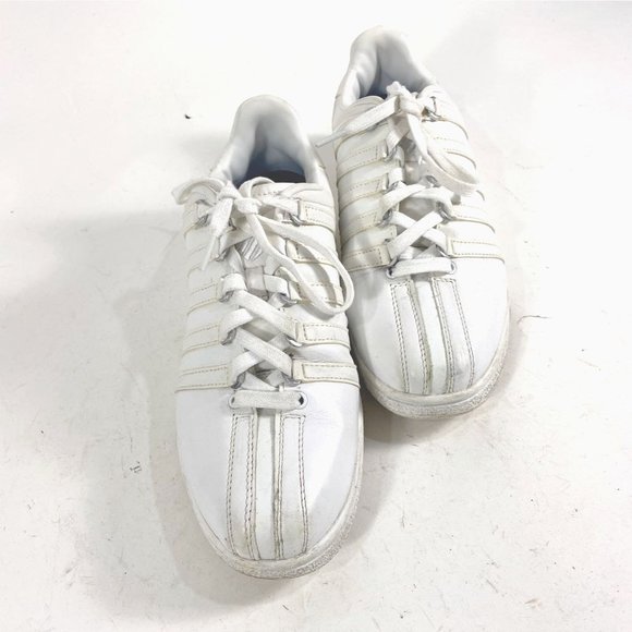 K-Swiss Other - K-Swiss Mens Classic Sneakers White Leather Lace U